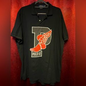 Polo by Ralph Lauren Rear P-wing Polo Shirt.  SZ XXL.